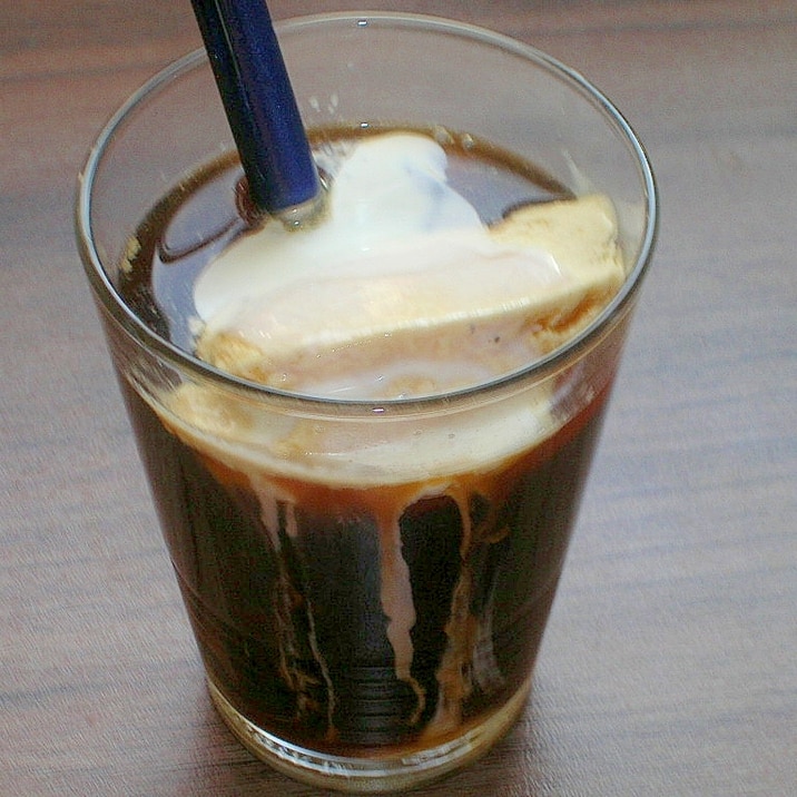 バニラアイスコーヒー♪